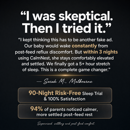 CalmNest™ - Gentle Relief For Reflux & Better Sleep